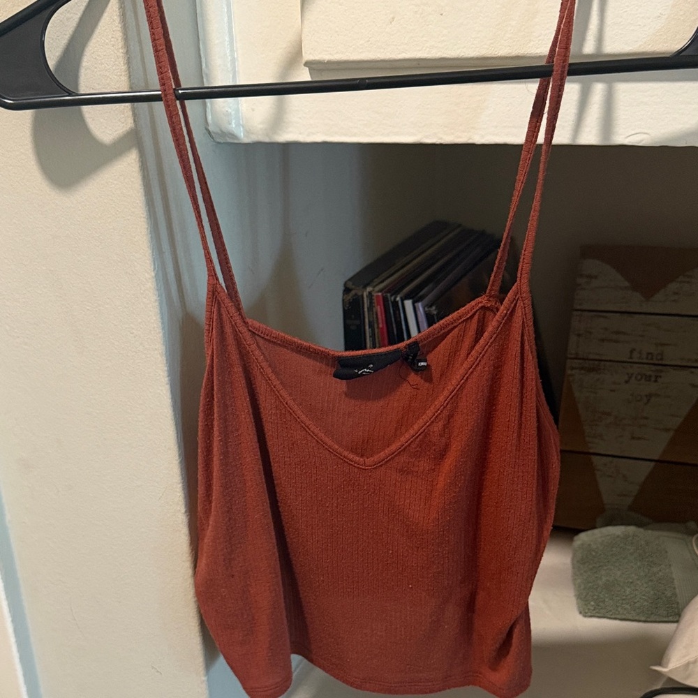 Urban outfitters out from under Rust Spaghetti Strap Top